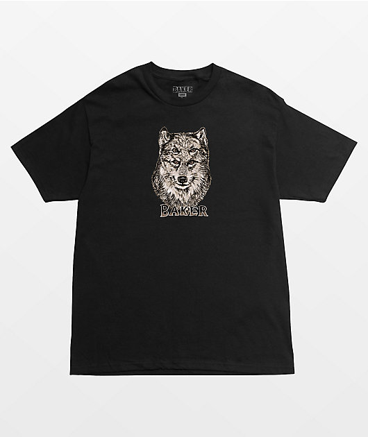 Baker Wolf Black T-Shirt
