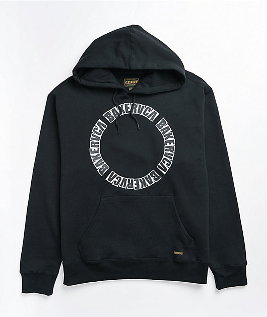 rvca black hoodie