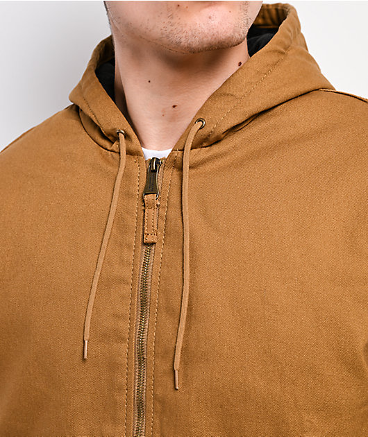Bass Creek Outfitters Quilted Wheat Canvas Jacket