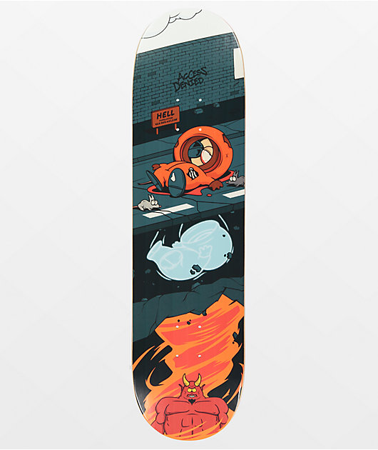 Bear Walker x South Park Kenny Goes To Hell 8.25" Skateboard Deck