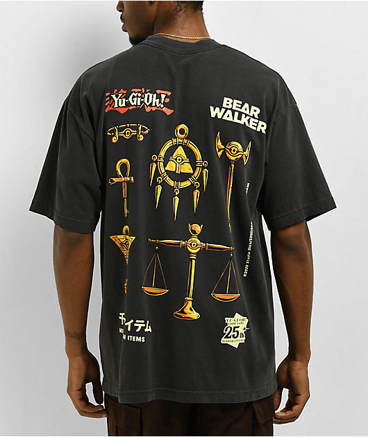 Bear Walker x Yu-Gi-Oh! Millennium Items Black T-Shirt | Zumiez