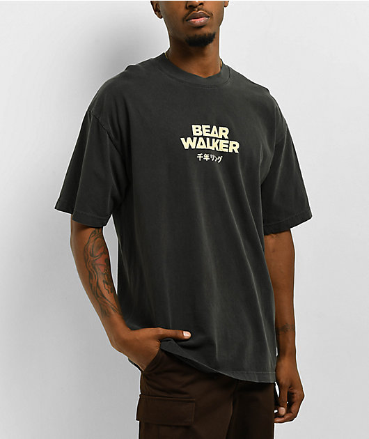 Bear Walker x Yu-Gi-Oh! Millennium Items Black T-Shirt