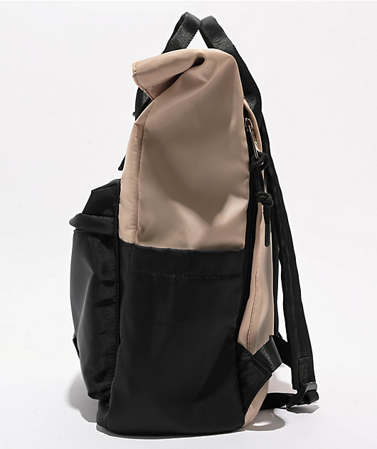 Bearpaw Small Flap Top Mauve Tote Backpack