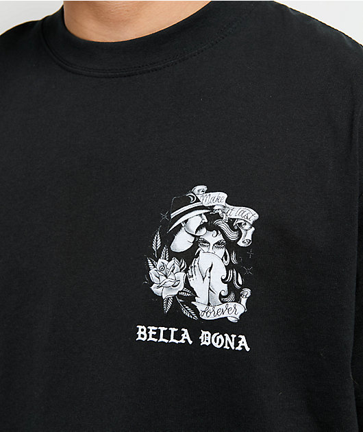 Bella Dona Make It Last Black T-Shirt