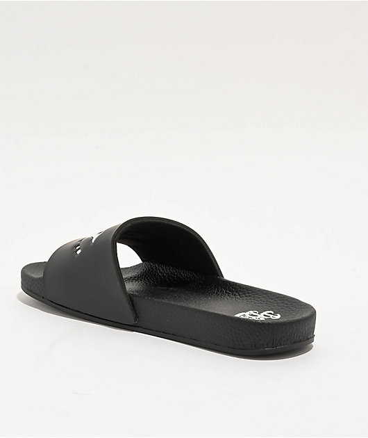 Bella Donna Cry Baby Black Slide Sandals