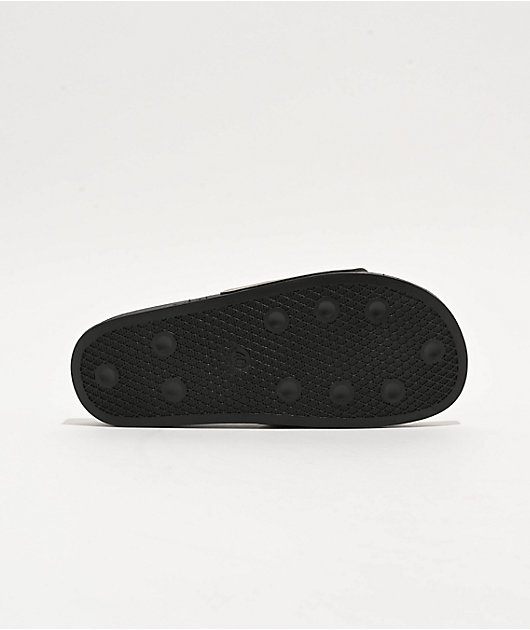 Bella Donna Sad Girl Black Slide Sandals