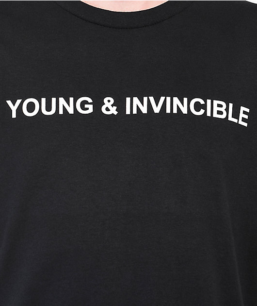 Benitez by Baylen Levine Young & Invincible Black T-Shirt