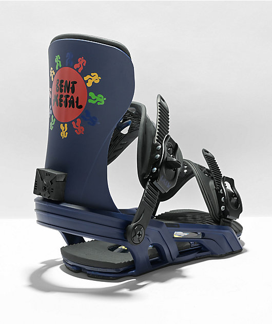 Bent Metal Axtion Forest Bailey Blue Snowboard Bindings 2023 | Zumiez