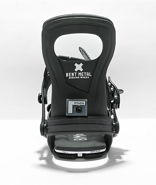 Bent Metal Bolt Black Snowboard Bindings 2023