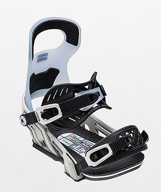 Bent Metal Logic Grey Snowboard Bindings 2024
