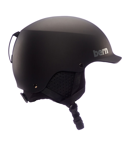 Bern Baker Matte Black Snowboard Helmet | Zumiez
