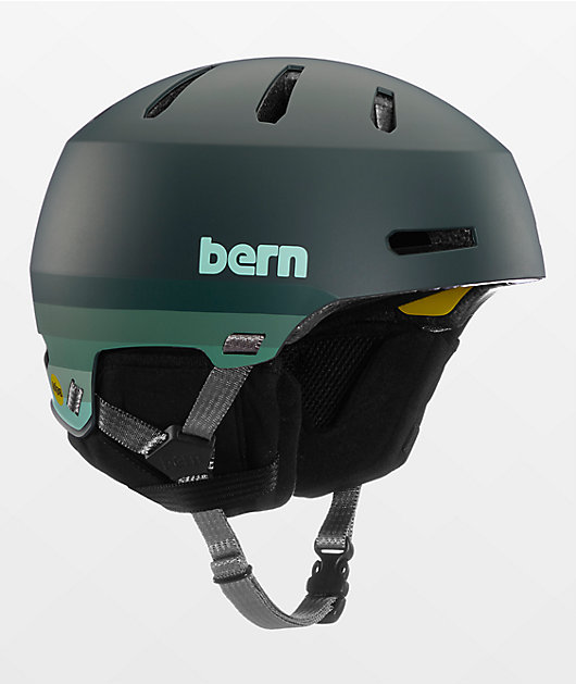 Bern Macon 2.0 casco de snowboard verde