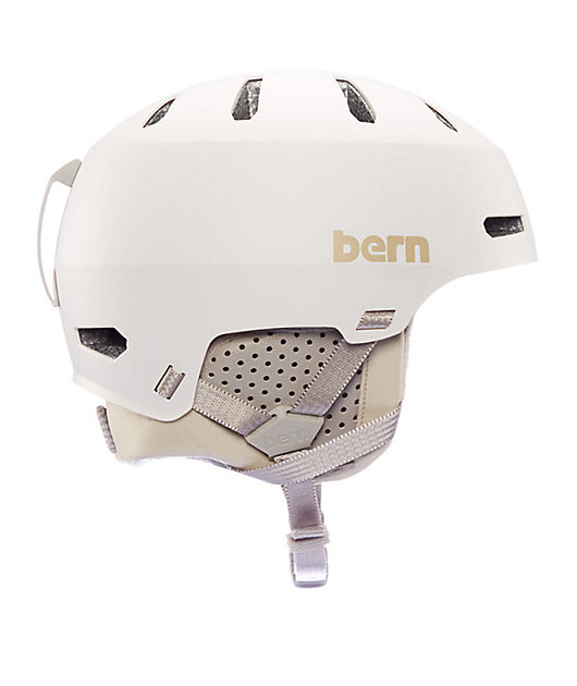 Bern Macon Classic White Snowboard Helmet
