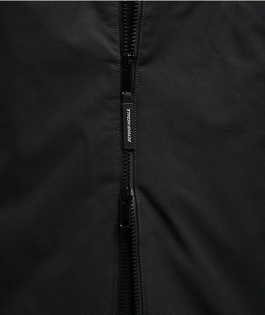 Beyond Medals Full Zip Black 15K Snowboard Jacket