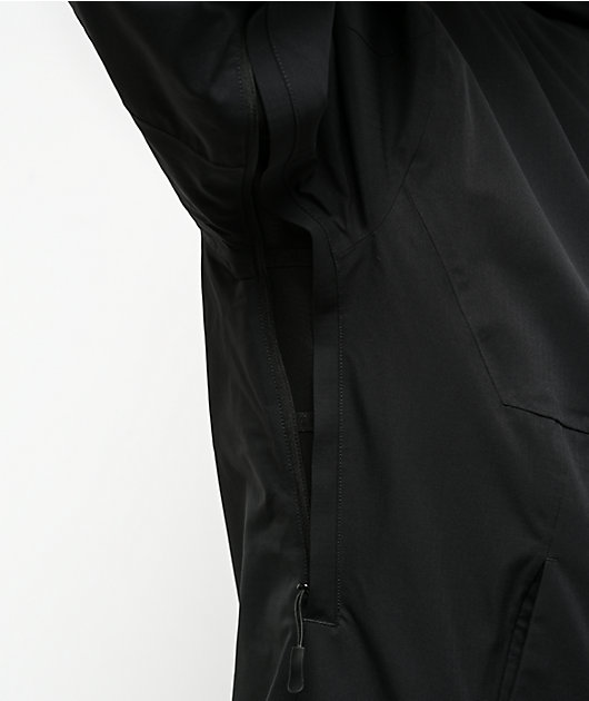 Beyond Medals Full Zip Black 15K Snowboard Jacket