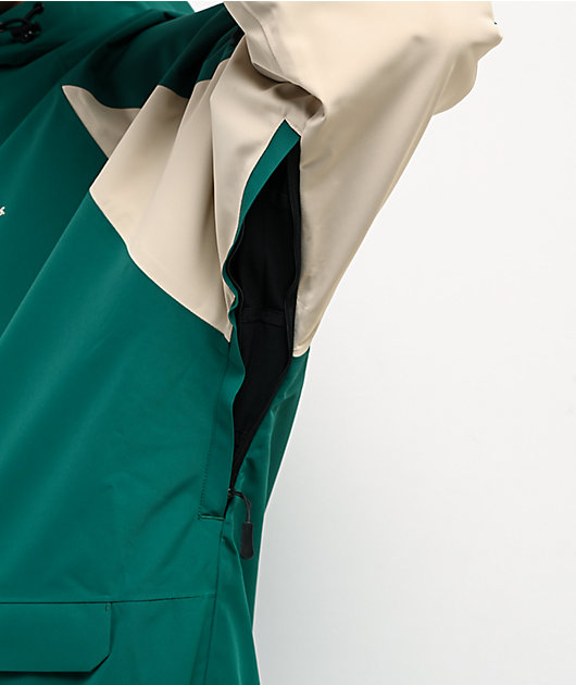Beyond Medals Nostalgia Green 15K Snowboard Jacket | Zumiez