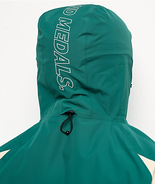 Beyond Medals Nostalgia Green 15K Snowboard Jacket