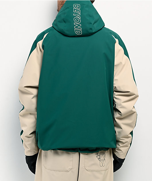 Beyond Medals Nostalgia Green 15K Snowboard Jacket | Zumiez