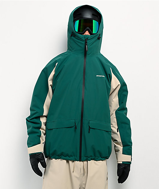 Beyond Medals Nostalgia Green 15K Snowboard Jacket | Zumiez