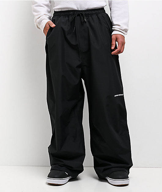 Beyond Medals Park Black 15K Baggy Snowboard Pants | Zumiez
