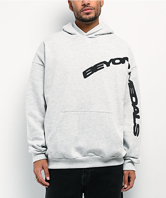 Beyond Medals Puff Grey Hoodie