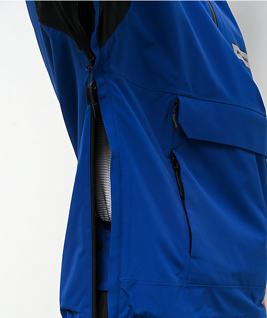 Beyond Medals Retro Anorak 2L Blue 15K Snowboard Jacket | Zumiez