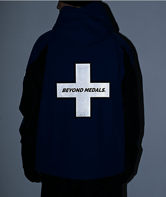 Beyond Medals Retro Anorak 2L Blue 15K Snowboard Jacket | Zumiez