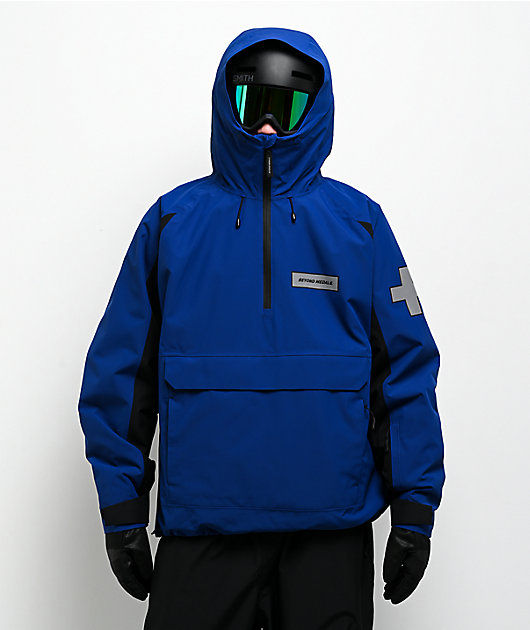 Beyond Medals Retro Anorak 2L Blue 15K Snowboard Jacket | Zumiez