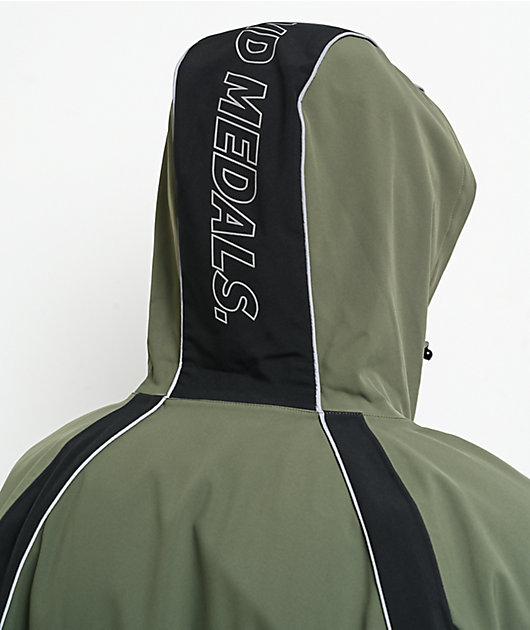Beyond Medals Softshell Green & Black 5K Snowboard Jacket | Zumiez
