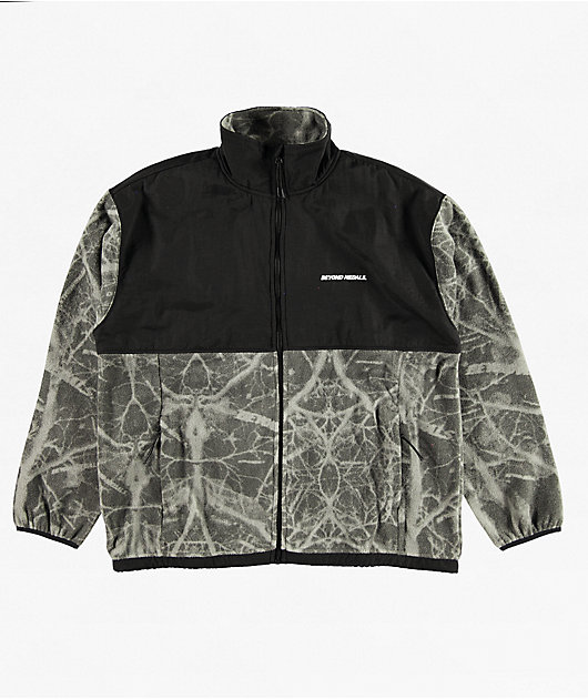 Beyond Medals Tech Grey Fleece Zip Jacket | Zumiez
