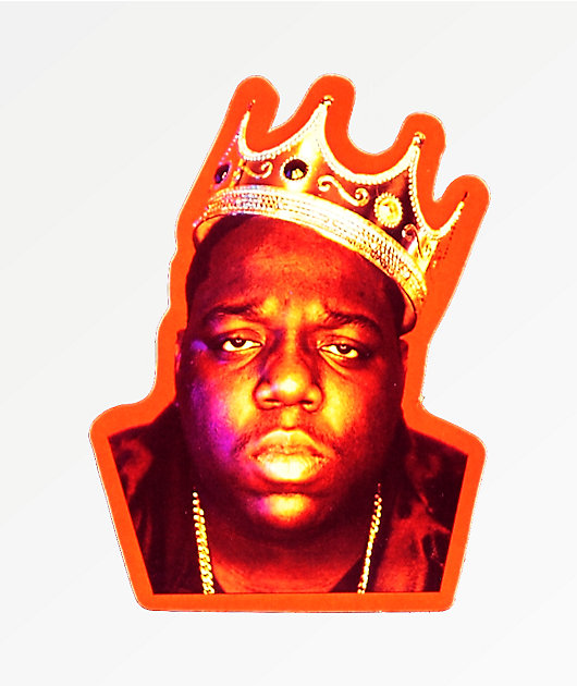 Biggie Crown Sticker