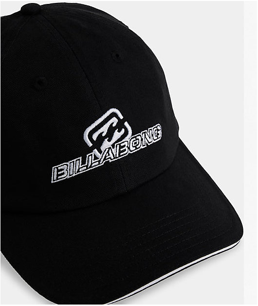Billabong Bracket Wave Black Snapback Hat