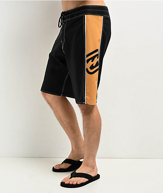 Billabong D Bah 2.0 Pro Black & Gold Board Shorts | Zumiez