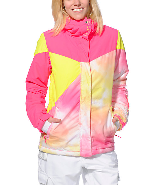 yellow jacket from pink