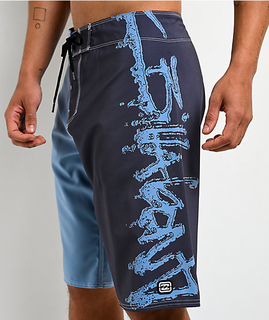 Billabong Inverted Pro Blue & Grey Board Shorts