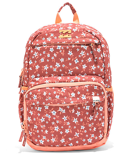 Billabong Backpack with Floral Print #1 Billabong Roadie Backpack - Women main image 3