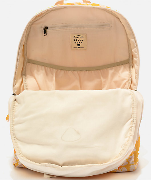 Billabong Schools Out Golden Peach Backpack