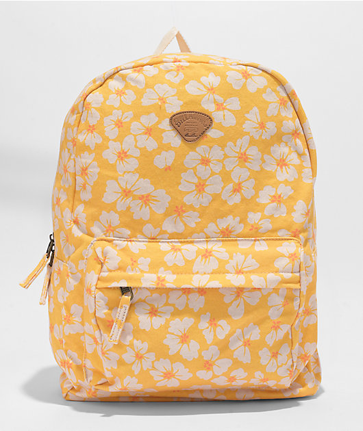 Billabong Schools Out Golden Peach Backpack Zumiez