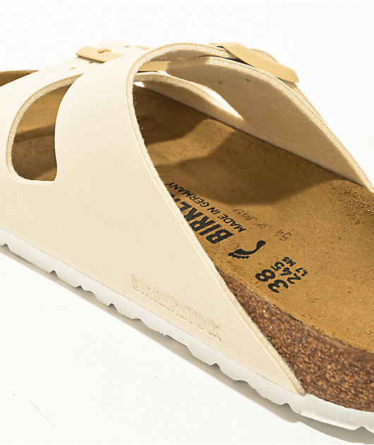 Birkenstock Arizona Eggshell Sandals Zumiez