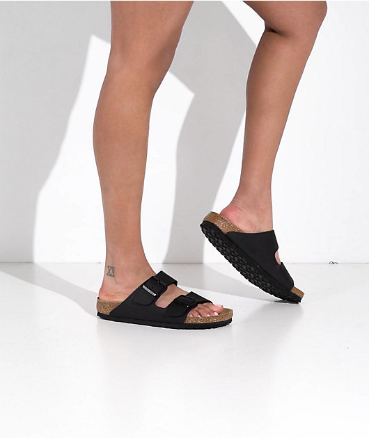 Birkenstock Women's Arizona Black Sandals | Zumiez