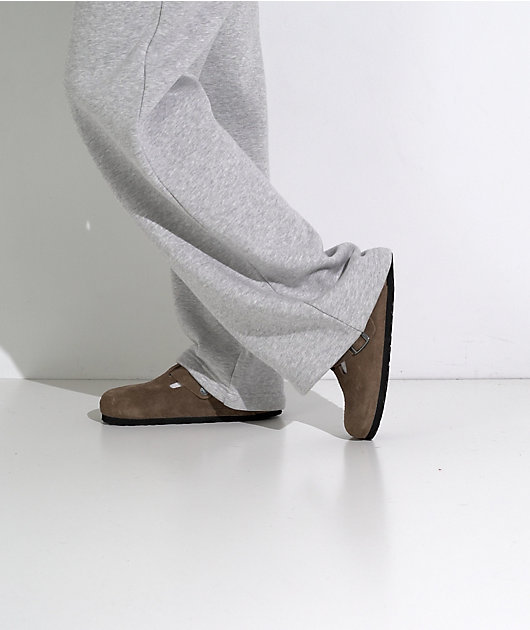 Birkenstock Women's Boston Dark Tea Clogs video