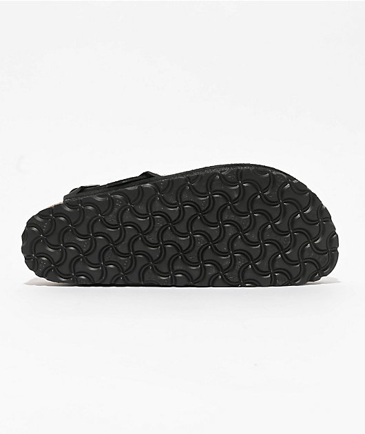 Birkenstock Women's Tokio Soft Footbed Black Clogs | Zumiez