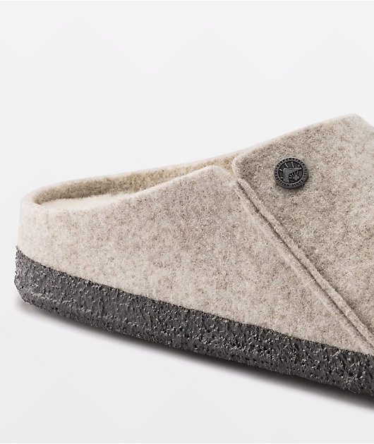Birkenstock Zermatt Shearling Soft Footbed Eggnog Clogs