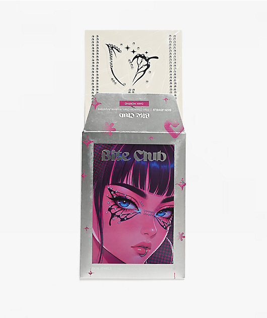 Bite Club Butterfly Face Gems