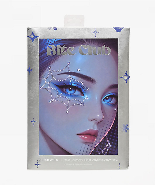 Bite Club Spiderweb Face Gems
