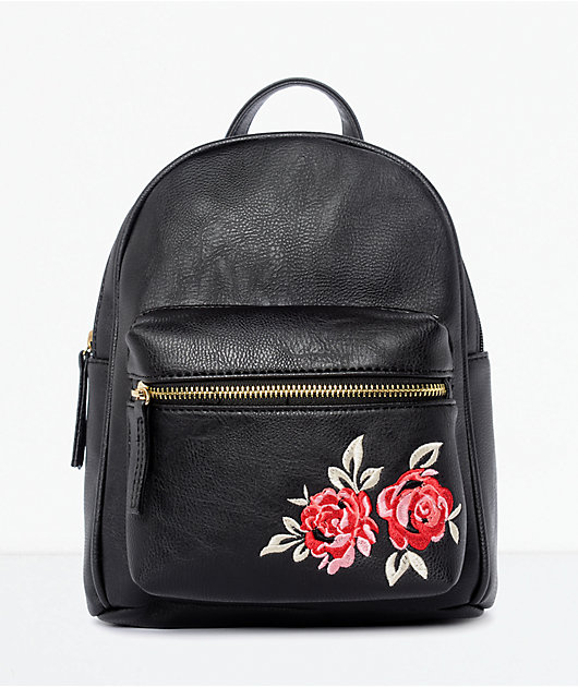 embroidered mini backpack