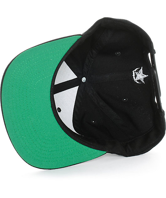 Black Scale Traditional Logo Snapback Hat