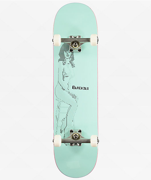Blackout ASCII 8.0" Skateboard Complete