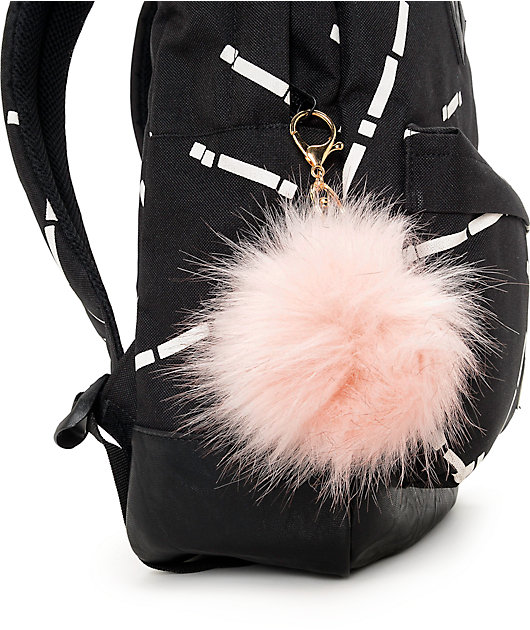 fuzzy bag charm