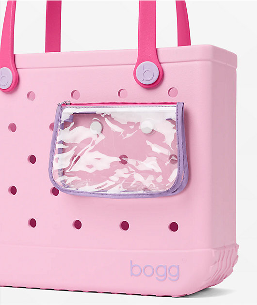 Bogg Baby Pink Drink Tote Bag